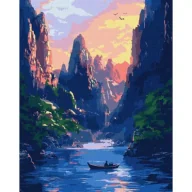 Malowanie po numerach - Ideyka Malowanie po numerach - Wielkie góry 40x50cm - miniaturka - grafika 1