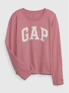 Bluzki damskie - Gap Bluzka 787249-00 Różowy Regular Fit - miniaturka - grafika 1