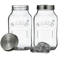 Pojemniki kuchenne - Kilner Zestaw 2 słoikow do kiszenia 1l 0025.010 0025.010 - miniaturka - grafika 1