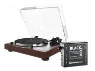 Gramofony - TD 402 DD (orzech) + Black Cube Statement (czarny) - miniaturka - grafika 1