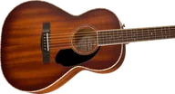 Gitary akustyczne - Fender PS-220E Parlor All Mahogany Ovangkol Fingerboard Aged Cognac Burst - miniaturka - grafika 1