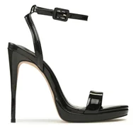 Sandały damskie - Sandały Aldo Kat 13567216 Czarny - miniaturka - grafika 1