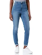 Spodnie damskie - Vero Moda VMSOPHIA HR Skinny J GU3112 GA NOOS dżinsy damskie, niebieski (medium blue denim), S x 32L - miniaturka - grafika 1