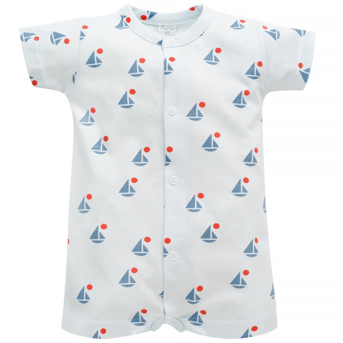 Pinokio Rampers Rozpinany Sailor W Łódki 56