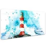 Podkładki na biurko - Ochronna mata na biurko Latarnia morska 100x50 cm, Dywanomat - miniaturka - grafika 1
