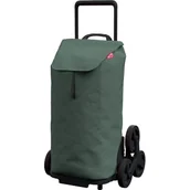 Torby i wózki na zakupy - Wózek na zakupy GIMI Tris 2021 Zielony - miniaturka - grafika 1