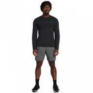 Spodnie sportowe męskie - Męskie spodenki do biegania Under Armour UA Launch 7'' Short - szare - UNDER ARMOUR - miniaturka - grafika 1