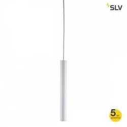 SLV lampa wisząca Fitu E27 biała 1002562 1002562 - Lampy sufitowe - miniaturka - grafika 1