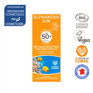 Alphanova Bebe Krem przeciwsłoneczny SPF50 50ml - Balsamy i kremy do opalania - miniaturka - grafika 2