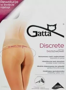 RAJSTOPY GATTA DISCRETE 20 DEN BEZSZWOWE - Rajstopy - miniaturka - grafika 1