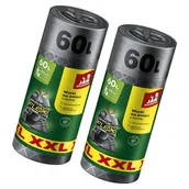 Worki na śmieci - Mocne elastyczne worki na śmieci Jan Niezbędny Magnum Flex XXL, 60 l 40 szt. - miniaturka - grafika 1
