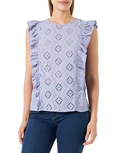 BOSS C_ilaca top damski, Light/Pastel Purple538, 34 - Koszulki i topy damskie - miniaturka - grafika 1