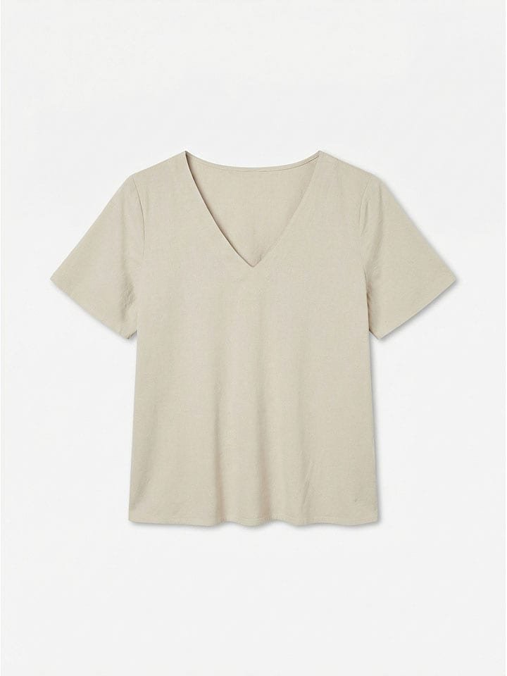 Vero Moda Koszulka w kolorze beżowym
