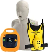 Sprzęt ratunkowy - Sendpol Zestaw: Junior Prestan + Kamizelka Actfast dla dziecka + AED Trainer112p - miniaturka - grafika 1