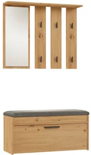 Zestaw mebli do przedpokoju dąb artisan D2-R08 - Meble do przedpokoju - miniaturka - grafika 1