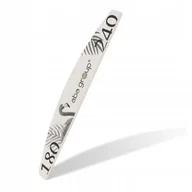 Akcesoria do paznokci - Pilnik do Paznokci PÓŁKSIĘŻYC 180/240 Aba Group Flaming SLIM - miniaturka - grafika 1