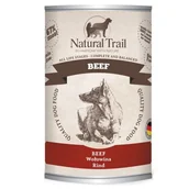 Mokra karma dla psów - Natural Trail NATURAL TRAIL BEEF 400g karma w puszce dla psów wołowina - miniaturka - grafika 1
