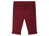 Spodenki dla niemowląt - lupilu® Spodenki dresowe dla niemowląt (50/56, burgundowy) - miniaturka - grafika 1