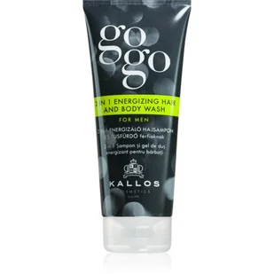 Kallos Cosmetics GOGO MEN szampon i żel pod prysznic 2w1 200ml - Szampony dla mężczyzn - miniaturka - grafika 1