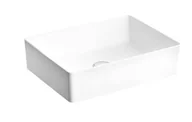 Umywalki - Vitra NUO Umywalka nablatowa 50x38 cm biała 7436B003-0016 - miniaturka - grafika 1
