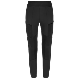 Damskie legginsy Salewa Puez Dry Resp W Cargo Tights Rozmiar: L / Kolor: czarny - Spodnie sportowe damskie - miniaturka - grafika 1