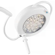 Meble i wyposażenie gabinetów medycznych - FAMED lampa SOLIS 130W Lampa zabiegowo-operacyjna jednokopułowa ścienna - miniaturka - grafika 1
