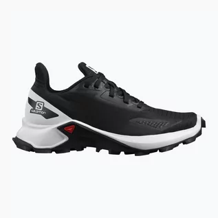 Buty dla chłopców - SALOMON Unisex Alphacross Blast J buty do biegania w terenie, Czarny czarny biały czarny, 19 EU - grafika 1