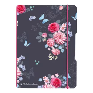 HERLITZ Sp. z o.o. Notatnik z wymiennymi wkładami, A5, Flowers - Notesy i bloczki - miniaturka - grafika 1
