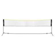 Badminton - Siatka do badmintona z 3 lotkami 500x103x155 cm czarna wykonana z polietylenu - miniaturka - grafika 1