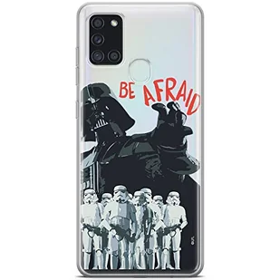 ERT GROUP etui na telefon Samsung A21s, case oryginalny i oficjalnie licencjonowany przez Star Wars, wzór Darth Vader 018, optymalnie dopasowane, plecki z TPU częściowo przeźroczyste - Etui i futerały do telefonów - miniaturka - grafika 1