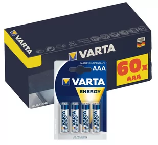 Zestaw 60x baterie alkaliczne AAA VARTA R3 Energy - Baterie i akcesoria - miniaturka - grafika 1