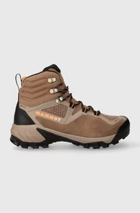 Mammut buty Sapuen High GTX damskie kolor brązowy - Buty trekkingowe damskie - miniaturka - grafika 1