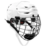 Hokej - Kask hokejowy Warrior Covert CF 80 Combo White Senior L - miniaturka - grafika 1