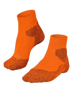 FALKE Mężczyźni Skarpety do biegania RU Trail M So Oddychający I Szybkoschnący przeciw pęcherzom 1 Para, Pomarańczowy Bright Orange 8930, 46-48 - Skarpetki damskie - miniaturka - grafika 1