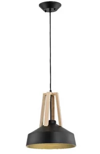 Keter Lighting Trix Black lampa wisząca 1-punktowa 112 - Lampy sufitowe - miniaturka - grafika 1