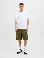 Koszulki męskie - Jack & Jones Koszulka w kolorze białym - miniaturka - grafika 1