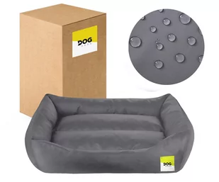 Wodoodporne Legowisko Dla Psa i Kota L 70x50 cm Miękka Kanapa - Szary - Legowiska dla psów Wodoodporne Legowisko Dla Psa i Kota L 70x50 cm Miękka Kanapa - Szary - Legowiska dla psów - miniaturka - grafika 1