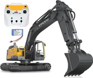 Zabawki zdalnie sterowane - Jamara Koparka Volvo EC160E Metal 1:16 z chwytakiem i młotem wyburzeniowym - miniaturka - grafika 1