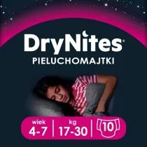 Huggies DryNites superchłonne majteczki na noc dla dziewczynek 4-7 lat, 10 szt. - Pieluchy - miniaturka - grafika 3