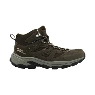 Męskie buty na wędrówki Jack Wolfskin VOJO TOUR TEXAPORE MID M cold coffee - 47 - Buty trekkingowe męskie - miniaturka - grafika 1