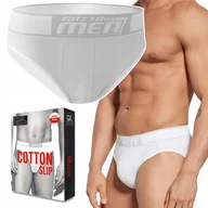 Majtki męskie - GATTA SLIPY COTTON Męskie Sportowe Wygodne Majtki Bawełniane - XXL - miniaturka - grafika 1