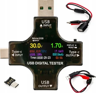 Spacetronik WIELOFUNKCYJNY TESTER USB SP-UT01 Spacetronik - Pozostałe akcesoria do uprawy roślin - miniaturka - grafika 1