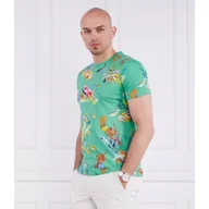 Koszulki męskie - POLO RALPH LAUREN T-shirt | Custom slim fit - miniaturka - grafika 1