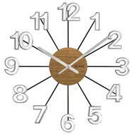 Zegary - Drewniany Dębowy Zegar Ścienny Vlaha Vct1072 42 Cm - miniaturka - grafika 1