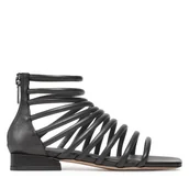 Sandały damskie - Sandały Gino Rossi 0270 Czarny - miniaturka - grafika 1