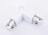 Akcesoria do oświetlenia - AZzardo Złącze LEWE do szyny montażowej L-connector AZ2984) AZ2984 - miniaturka - grafika 1