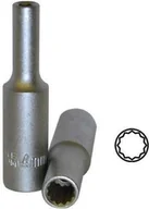 Klucze i nasadki - JBM Nasadka 1/4" 10 mm, 12-kątna, długa D.10178 - miniaturka - grafika 1