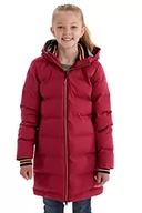 Kurtki i płaszcze dla dziewczynek - Killtec Dziewczęca Kow 33 Grls Qltd Ct pikowana kurtka z kapturem - miniaturka - grafika 1