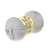 Pasmanteria - Włóczka Opus Natura Bambino nr 804 jasny szary - miniaturka - grafika 1