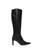 Kozaki damskie - GINO ROSSI Kozaki EO-LIDIA-121969 Czarny - miniaturka - grafika 1